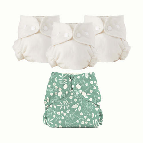 Organic Cloth Diaper Bundle Starter – Esembly