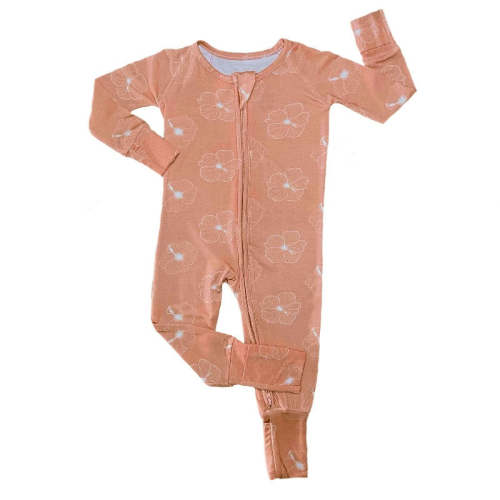 HIBISCUS ZIP ROMPER