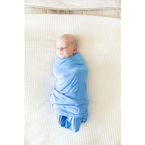 BLUE SOLID | SWADDLE