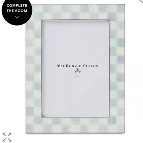 Sterling Check Silver Plated Frames