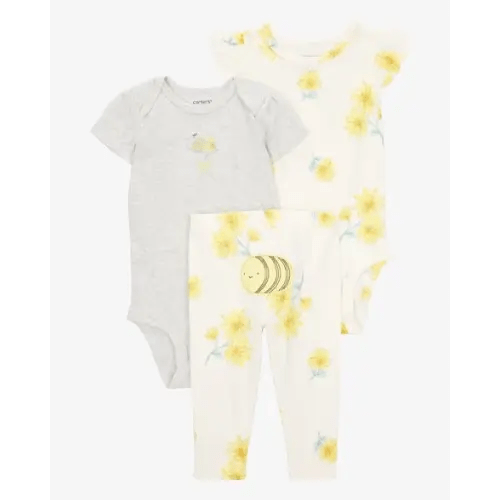 Baby 3-Piece Bee Little Character Set - Carter's | Carter's