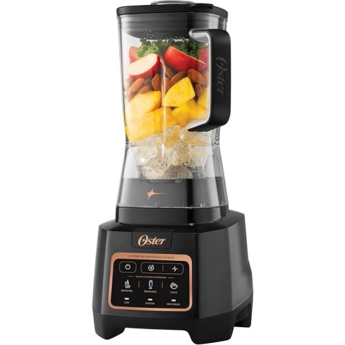 Oster Extreme Mix Blender, 1500 Watt High Speed Blender with 10-Point Blade, 64 oz. with Auto Programs