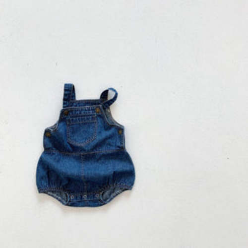 Denim Sleeveless Romper – Teeny Mini Me