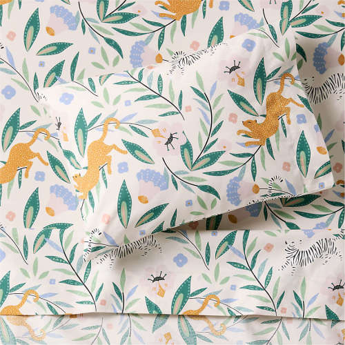 Stay Cool Midnight Marrakech 100% Organic Cotton Toddler Sheet Set