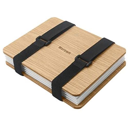Worown Flower Press, Leaf Press, Plant Press, 6 x 8 inch 4 Layers Nature Press Including Instructions for Making Specimen and Greeting Cards