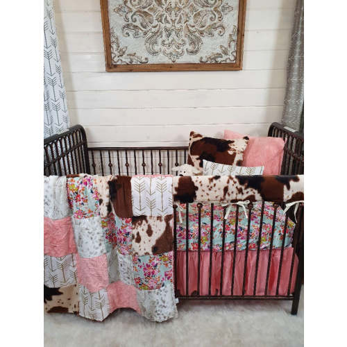 Summer Floral changing pad cover