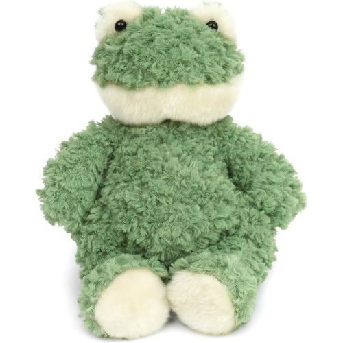 MON AMI Frankie The Frog Stuffed Animal | 12-Inch Soft & Cuddly Green Plush Toy | Adorable Frog Stuffed Animal for All Ages | Woodland Nursery Décor & Gift