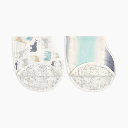 Aden + Anais Silky Soft Burpy Bibs (2 Pack) - Expedition