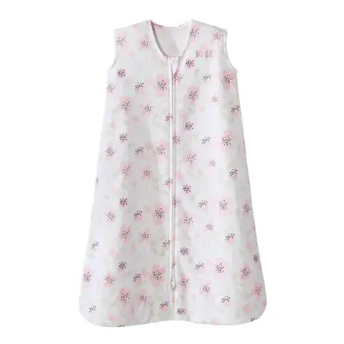 Blush Wildflower Cotton Wearable Baby Blanket XL | HALO