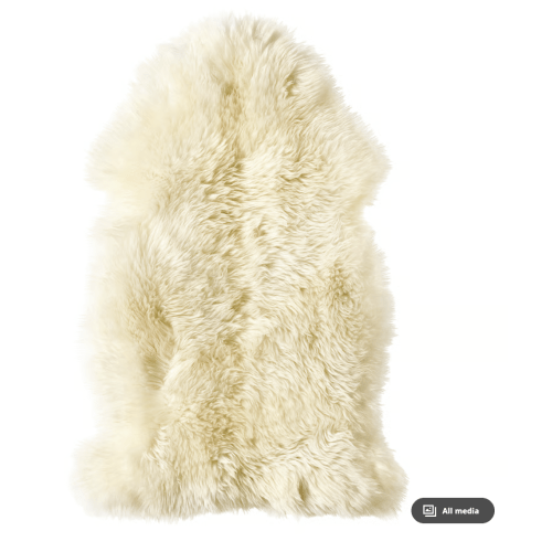 ULLERSLEV
Sheepskin, off-white, 2 ' 4 "