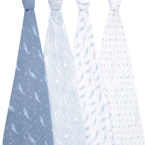 organic cotton swaddles 4 pack