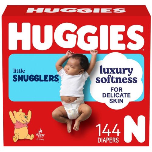 Huggies Little Snugglers Gentle Protection Diapers - Newborn - 144ct