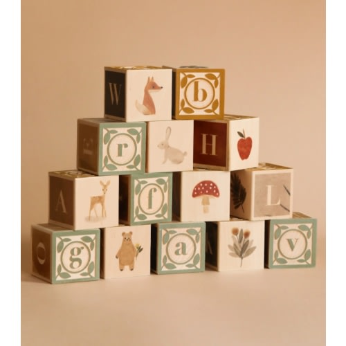 Uncle Goose Watercolor ABC Blocks– Odin Parker