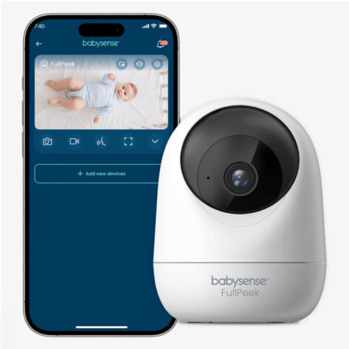 Babysense FullPeek Smart WiFi Baby Monitor with 3MP Super HD Camera