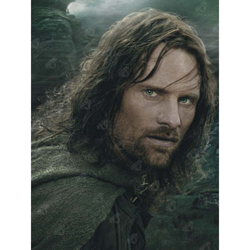 Aragorn — 27.6" x 36.6" (70cm x 93cm) / Square with 39 Colors / 104,813