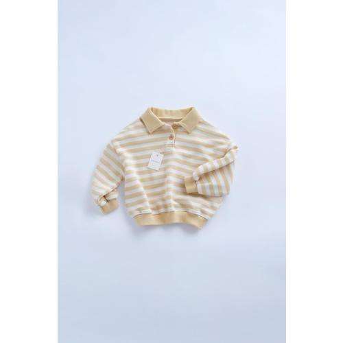 TIMELESZ - STRIPED SWEATSHIRT - Light camel | ZARA United States