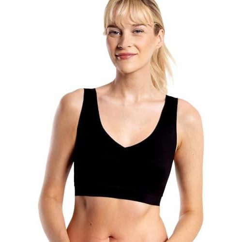 Floatley Cozy Bra, Wirefree Full Coverage Seamless Bra Comfort, with Embedded Pad, for Women