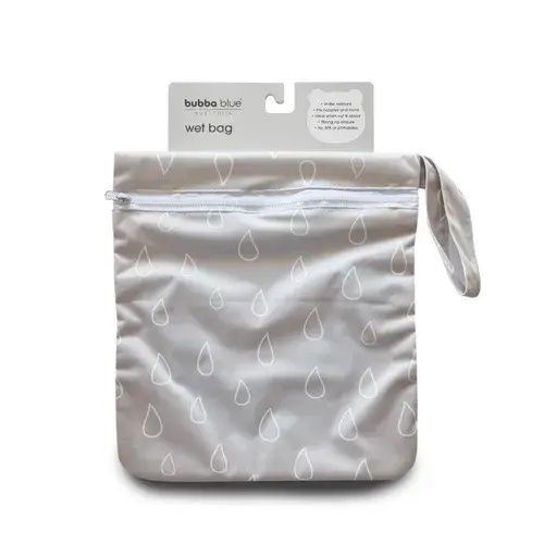 Bubba Blue Wet Bag Grey | Baby Bunting AU