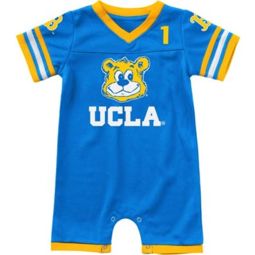 Newborn & Infant Colosseum Blue UCLA Bruins Bumpo Football Logo Romper, 6-12 M