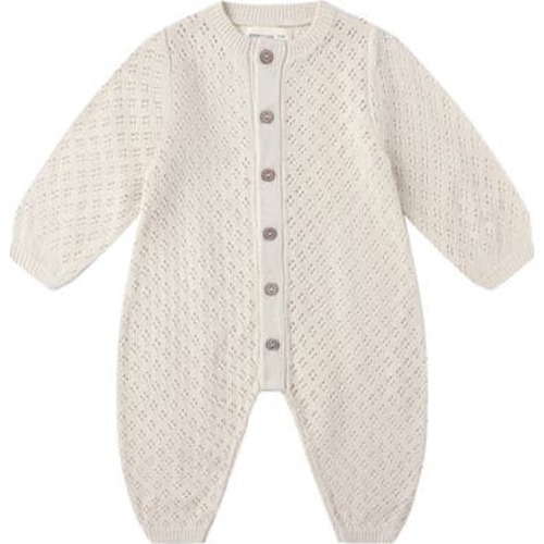 Pointelle Sweater Romper, 0-3M