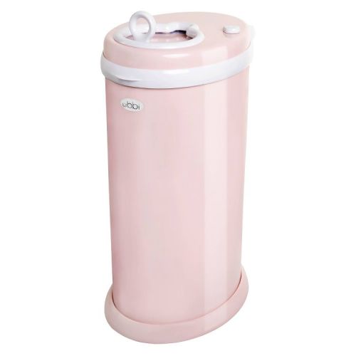 Ubbi Stainless Steel Diaper Pail - Blush Pink