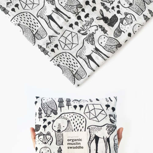 Nordic | Organic Muslin Swaddle