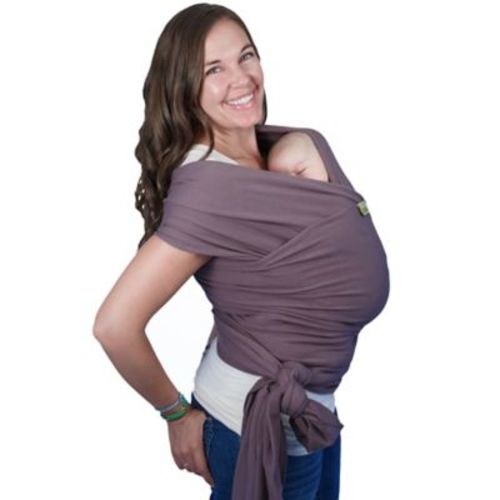 boba® Organic Wrap Baby Carrier in Dark Grey - DARK GRAY - ONE SIZE