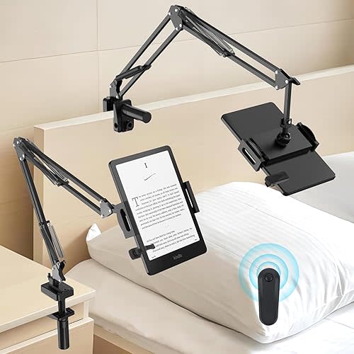 Remote Page Turner & Holder For Kindle With Mount Clip