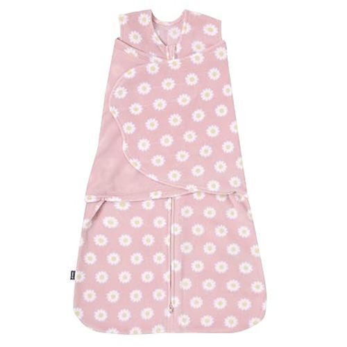 HALO Micro-Fleece Sleepsack Swaddle, 3-Way Adjustable Swaddle Blanket for Newborn and Infants, TOG 3.0 for Cold Climates, Hip Healthy, Cozy Pandas, Small, 3-6 Months