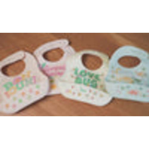 JuJuBe x Studio Oh! Food-Grade Silicone Bib - Cherry Cute by Doodle By Meg
