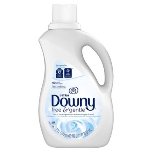 Downy Free & Gentle Liquid Fabric Conditioner, 90 Loads, 77 fl oz