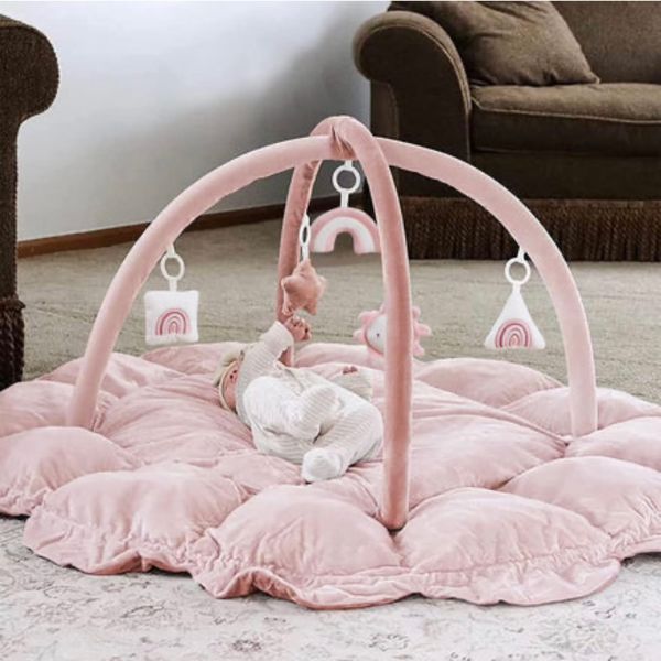 5-in-1 Plush Baby Play Gym, Baby Play Mats, - Play Mats & Gyms - Foryoomi - Baby and Toys - USA