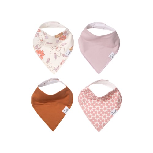 Ferra Assorted 4-Pack Cotton Bib Set
