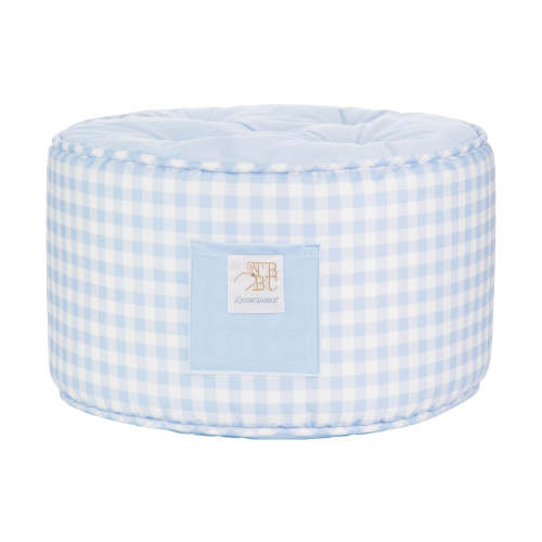 The Beaufort Bonnet Company Ottoman - Buckhead Blue - Goosewaddle®