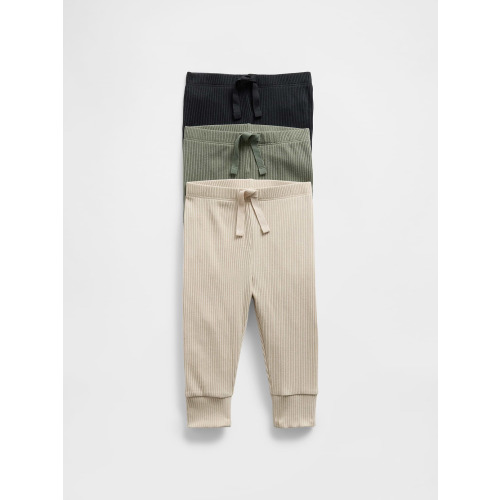 Baby First Favorites TinyRib Pants (3-Pack)