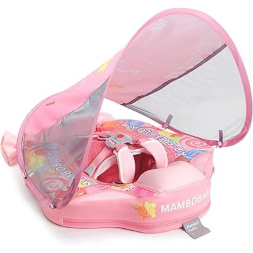 Mambobaby Add Tail Newest Baby Float with Sun Canopy – Candy