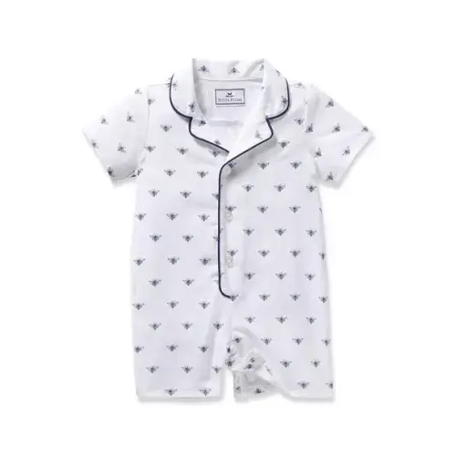 Brands We Love Infant's Twill Summer Romper in Buzzing Bees by Janie and Jack