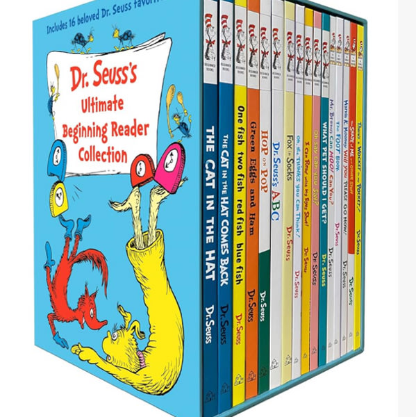 Dr. Seuss's Ultimate Beginning Reader Boxed Set Collection: Includes 16 Beginner Books and Bright & Early Books