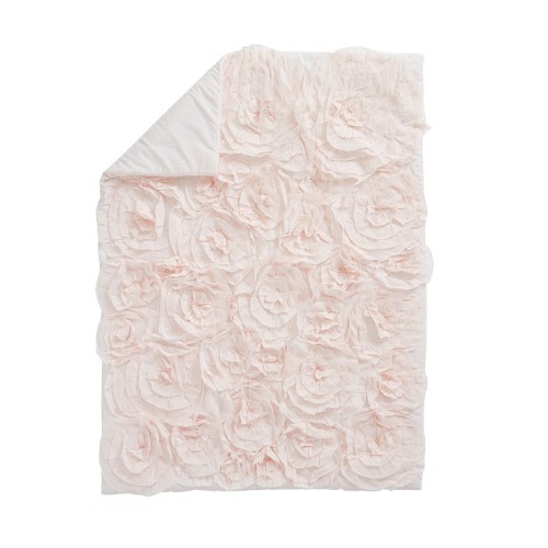 Monique Lhuillier Rosette Baby Quilt