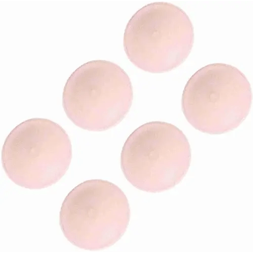 Nursing Cotton Cotton Absorbing Pillows of 6 Pieces for Women, Reusable Leakage Breast Proof Blade [Larger Size]