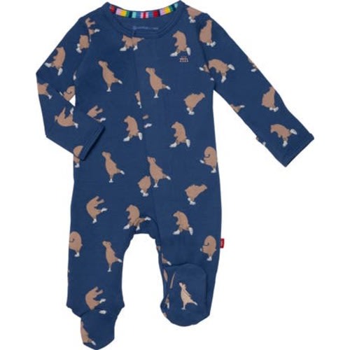 Gliding Through Life Long Sleeve Magnetic Footie