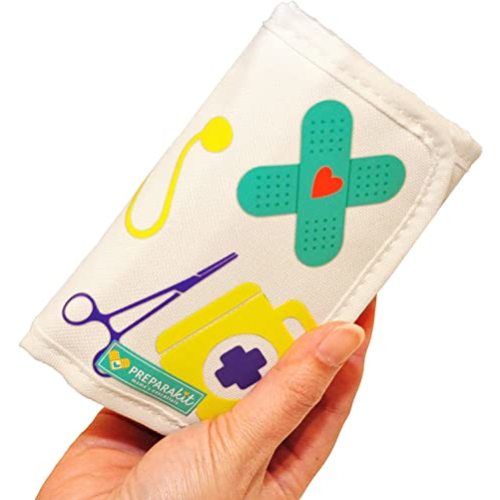 PreparaKit Small Compact First Aid Kit for Kids