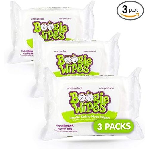 Baby Wipes, Momcozy Saline Nose and Face Wipes, 360 Count