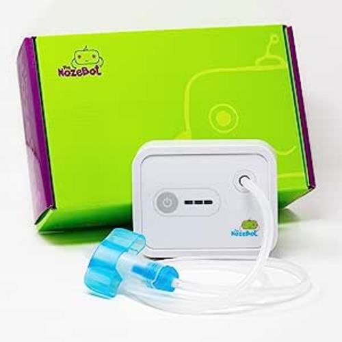 Amazon.com: Electric Baby Nasal Aspirator | The NozeBot by Dr. Noze Best | Hospital Grade Suction | Nasal Vacuum | Safe for Infants and Toddlers : Baby