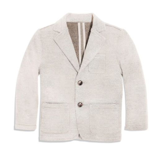 Kids Inlet Knit Blazer - Heather Grey | Faherty Brand