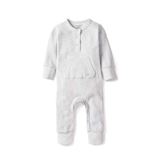 Waffle Romper - Frost
