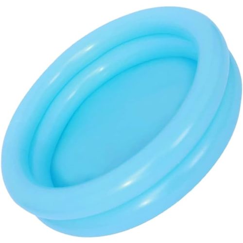 GANAZONO Inflatable Baby Swimming Pool Inflatable Kiddie Pool Blow Up Paddling Pool Inflatable Children Little Pump Pool for Beach Indoor Outdoor Garden Backyard Playthings