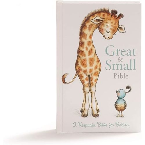 CSB Great and Small Bible, Hardcover: A Keepsake Bible for Babies Hardcover – February 15, 2018