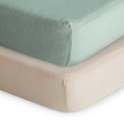 Extra Soft Muslin Crib Sheet - 2 Pack – Mushie
