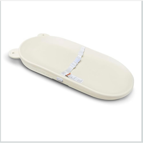 Baby Changing Pad, EVA Waterproof Non-Slip Changing Table Pad with Adjustable Strap for Dresser Changing Table Nursery, Portable Diaper Changing Pad, Oat